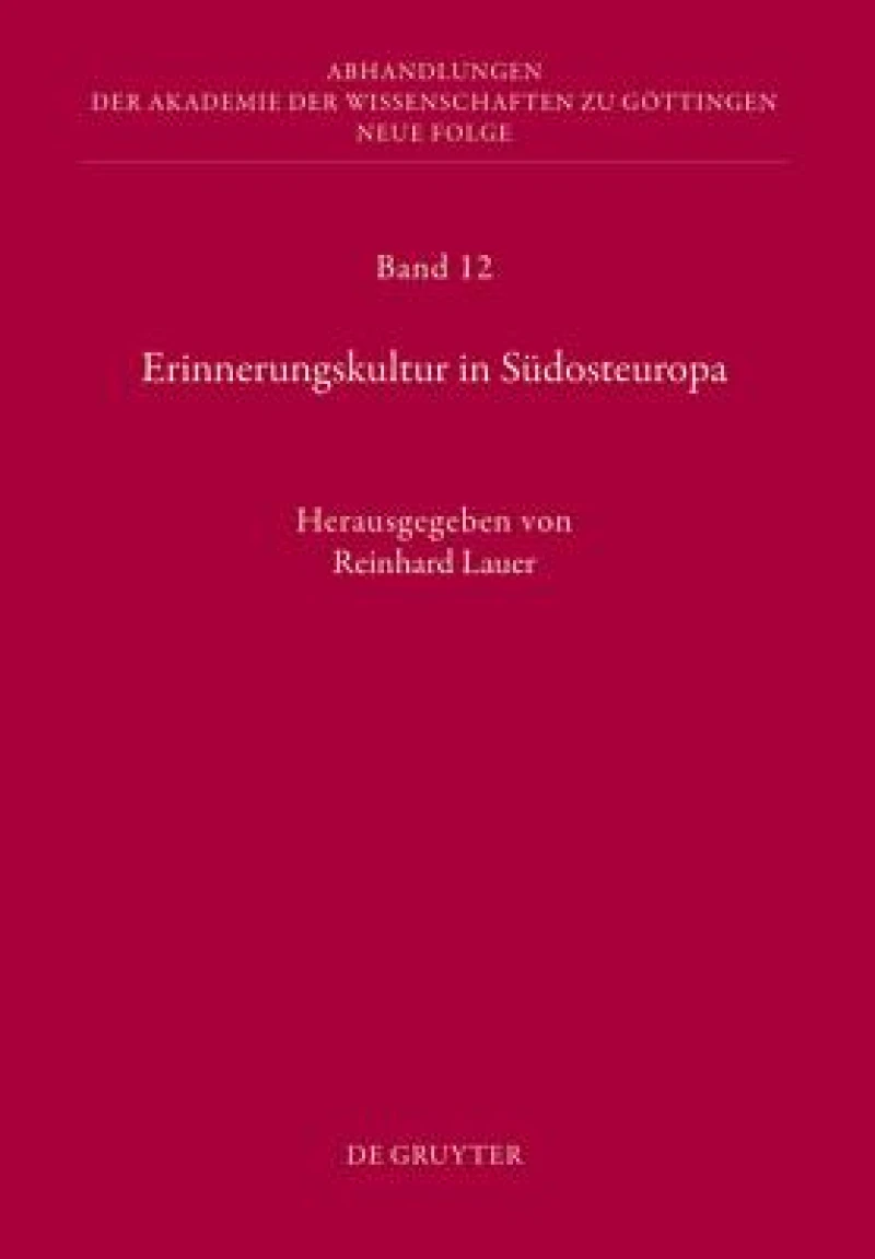 Erinnerungskultur in Südosteuropa