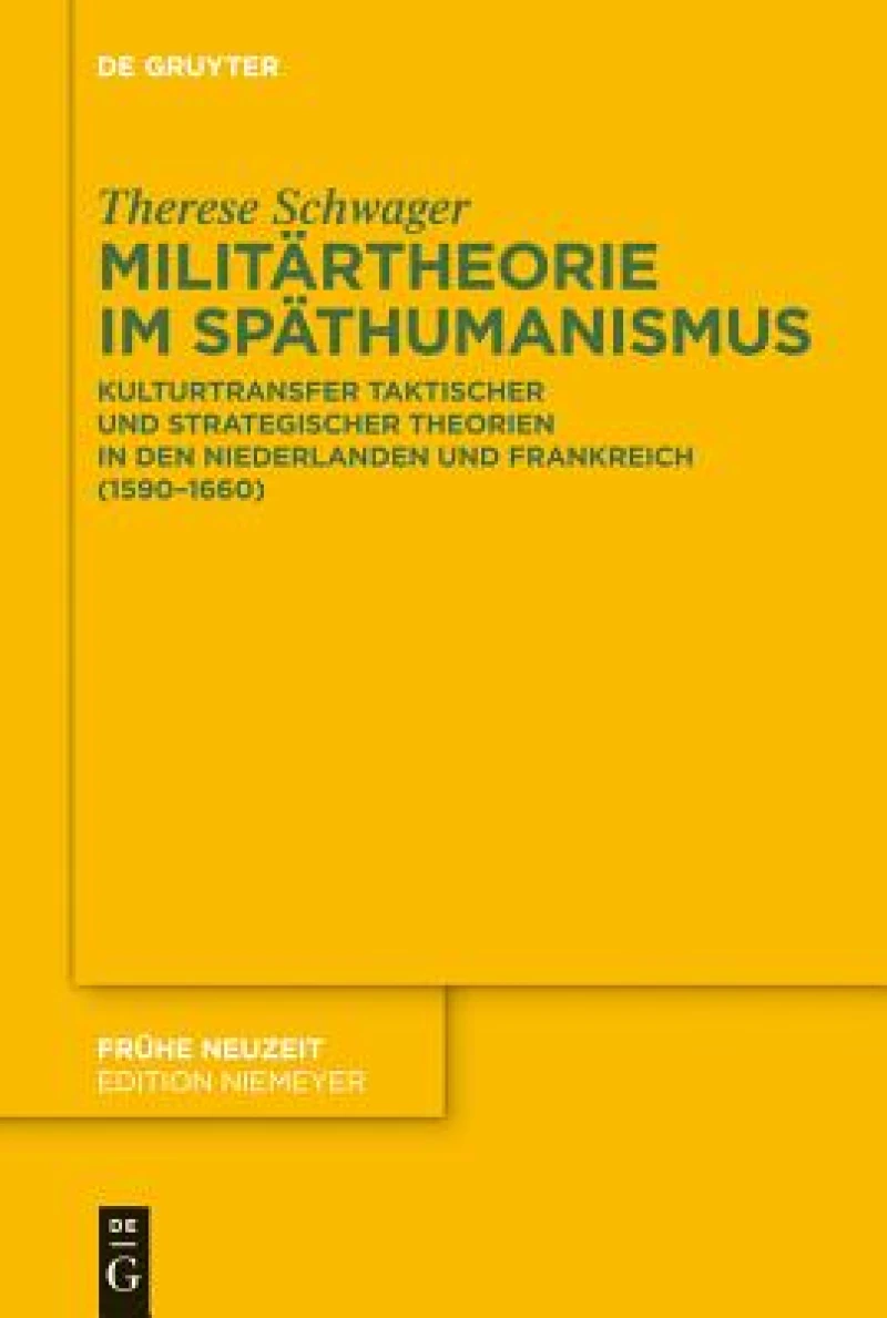 Militartheorie Im Spathumanismus