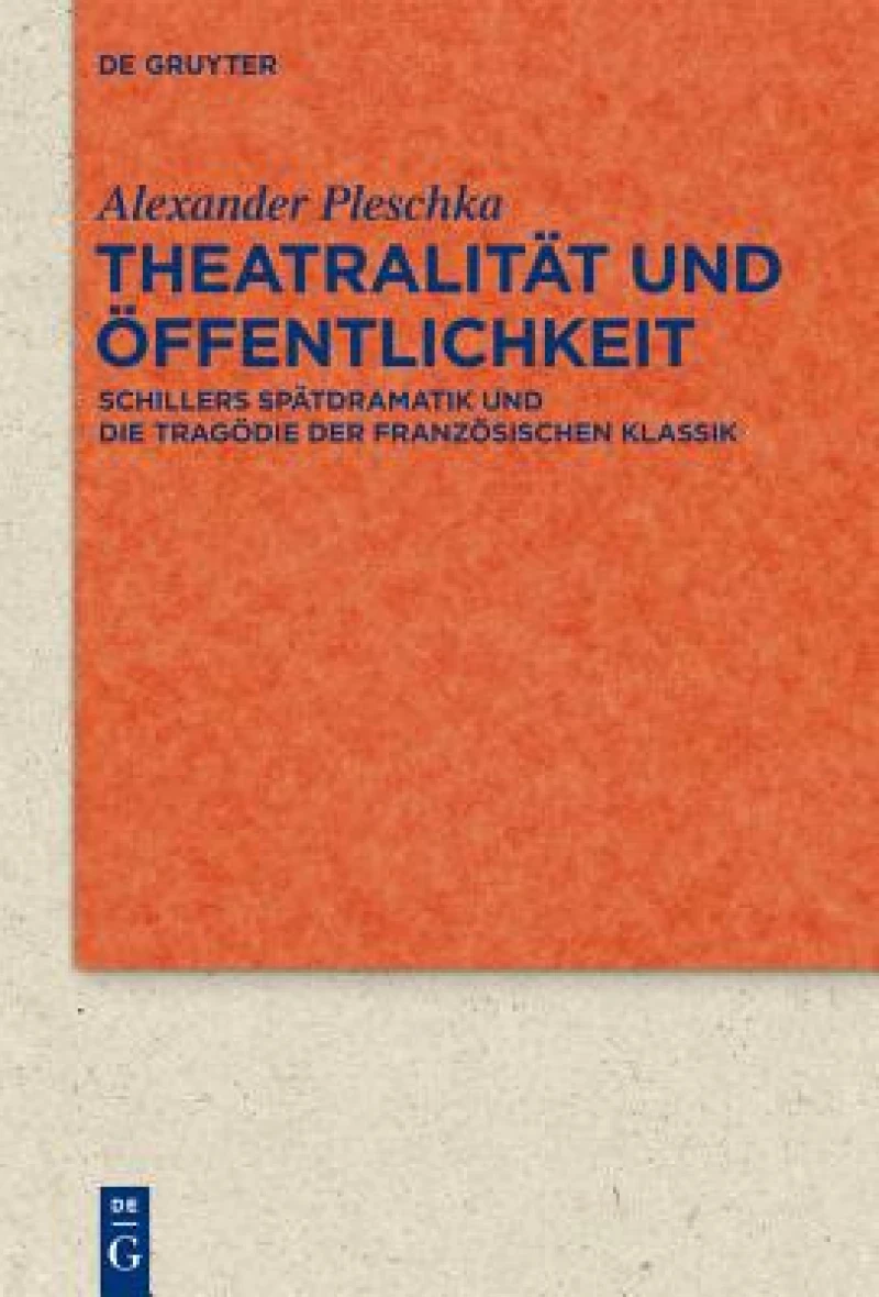 Theatralitat Und Offentlichkeit