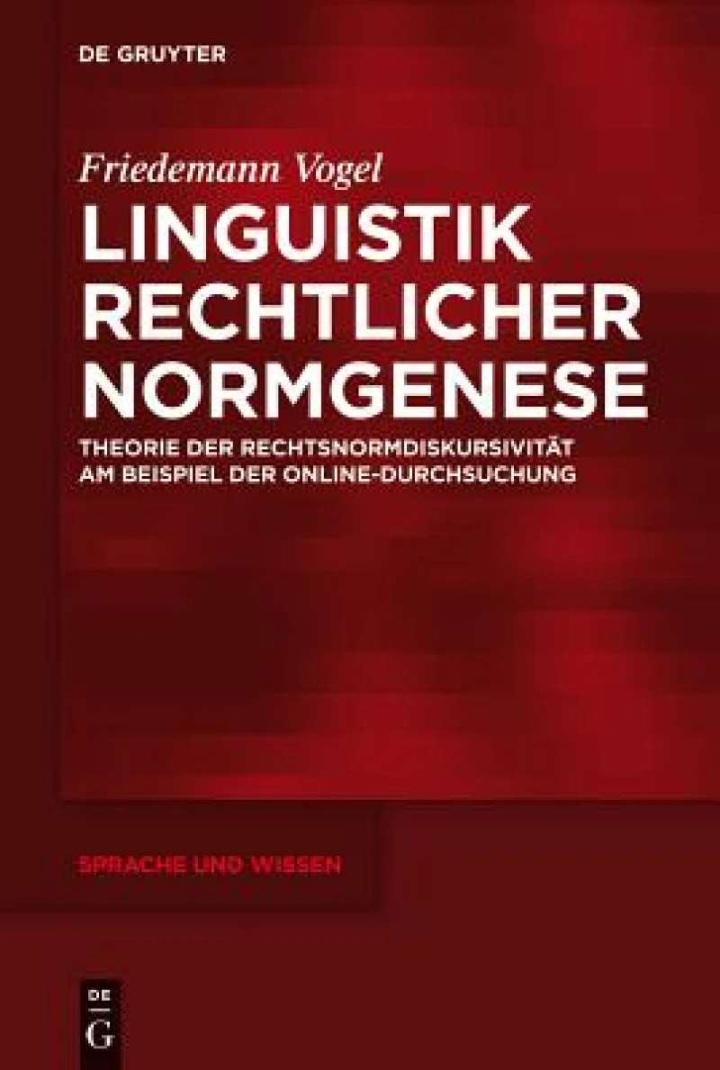 Linguistik Rechtlicher Normgenese