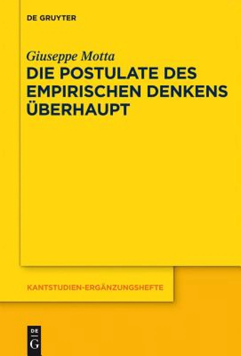 Postulate des empirischen Denkens überhaupt