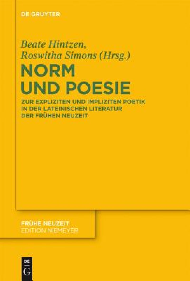Norm Und Poesie