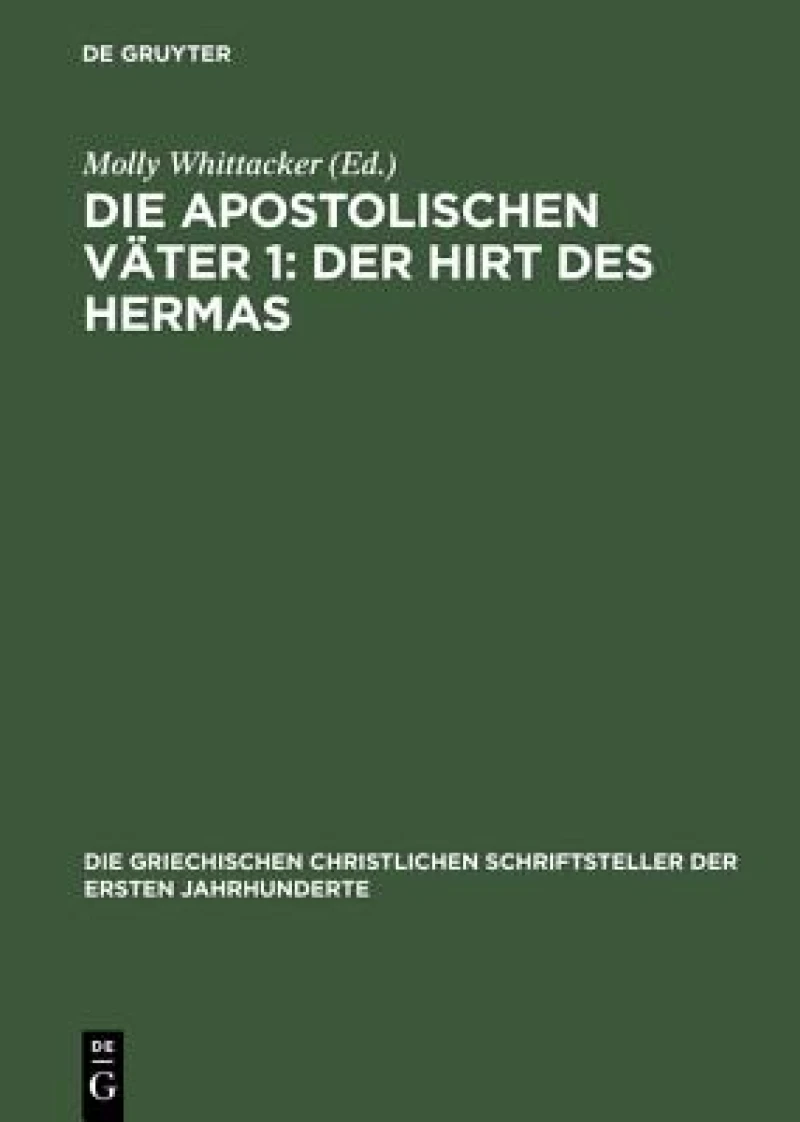 Die Apostolischen Vater 1