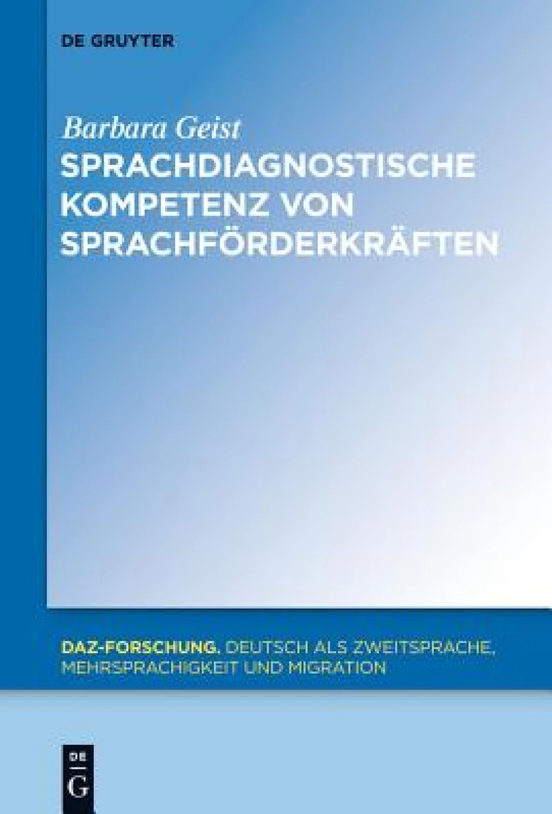 Sprachdiagnostische Kompetenz Von Sprachforderkraften