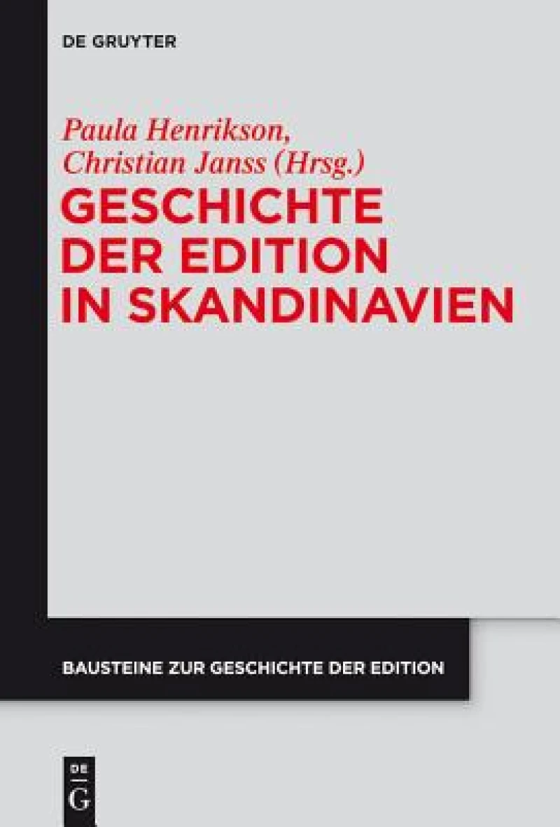 Geschichte Der Edition in Skandinavien
