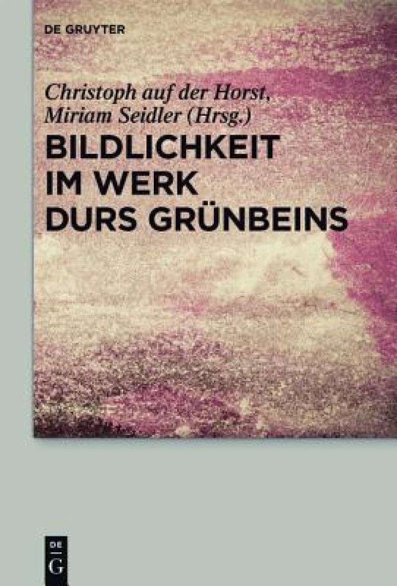 Bildlichkeit Im Werk Durs Grünbeins