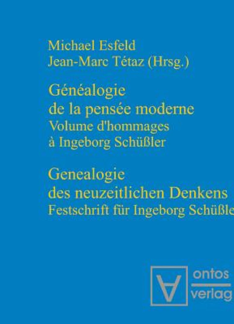 Genealogie Des Neuzeitlichen Denkens / Généalogie De La Pensée Moderne