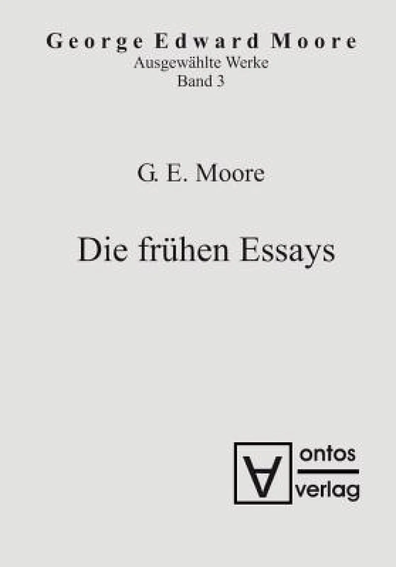 frühen Essays