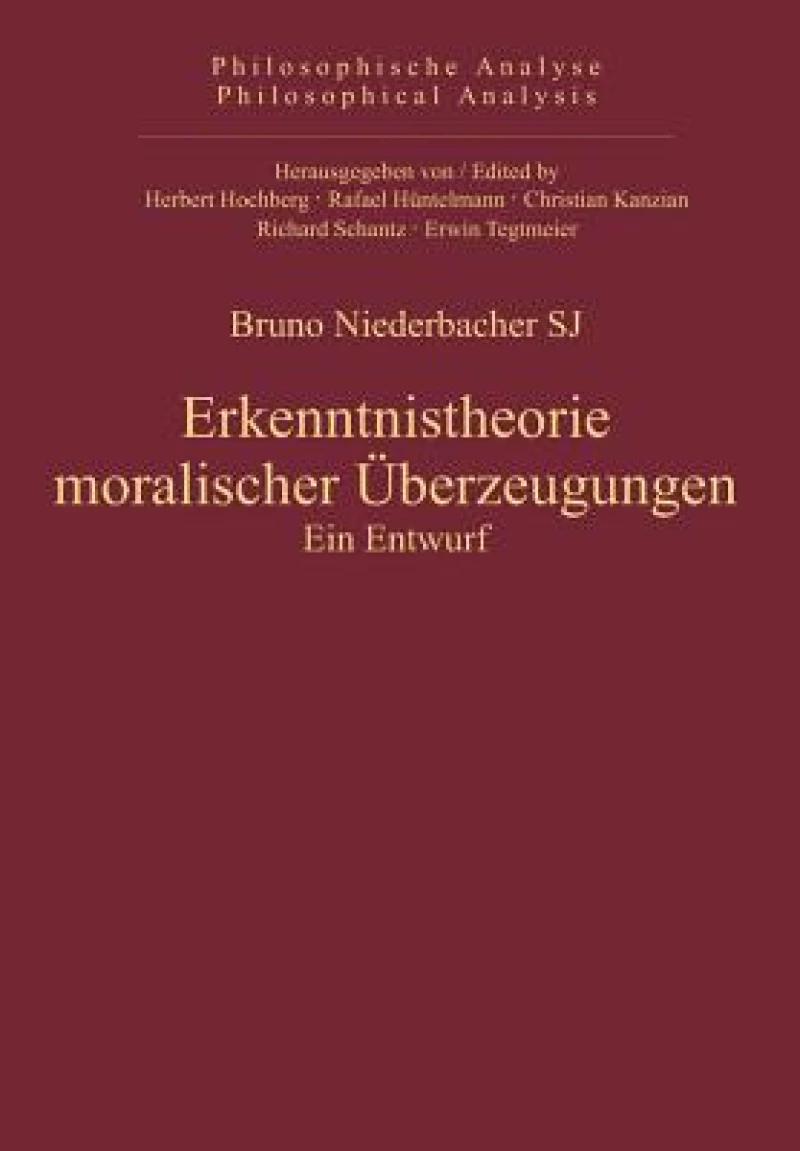 Erkenntnistheorie Moralischer Überzeugungen