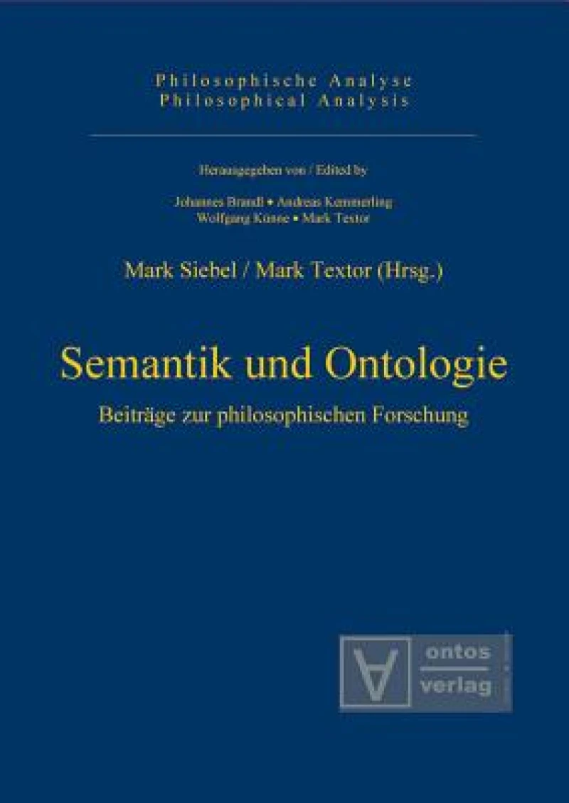 Semantik Und Ontologie