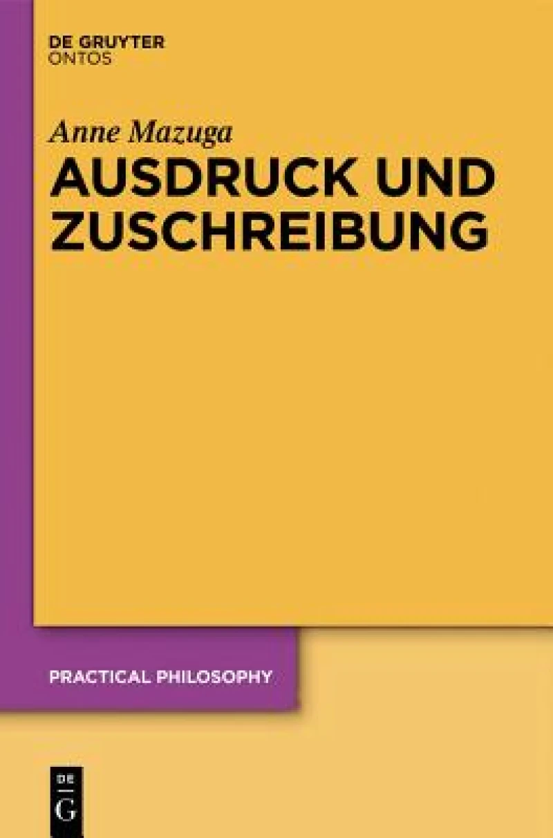 Ausdruck Und Zuschreibung