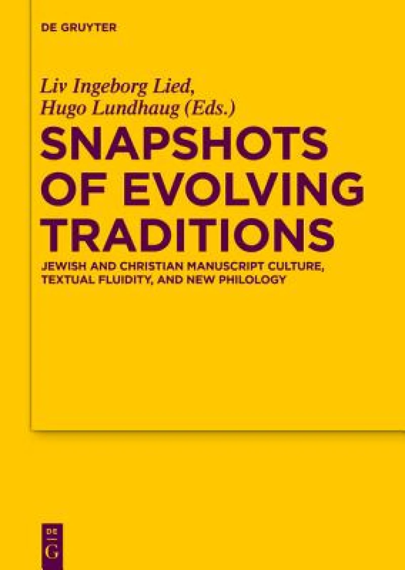 Snapshots of Evolving Traditions