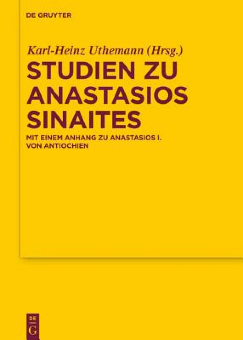 Studien zu Anastasios Sinaites
