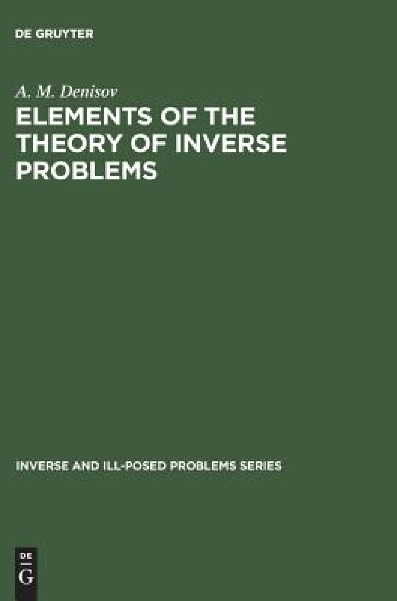 Elements of the Theory of Inverse Problems