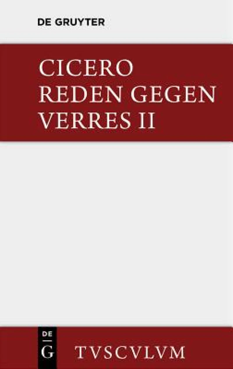 Reden gegen Verres / In C. Verrem
