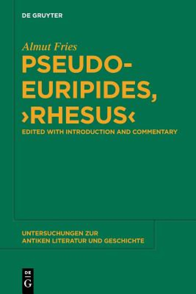 Pseudo-Euripides, "Rhesus"