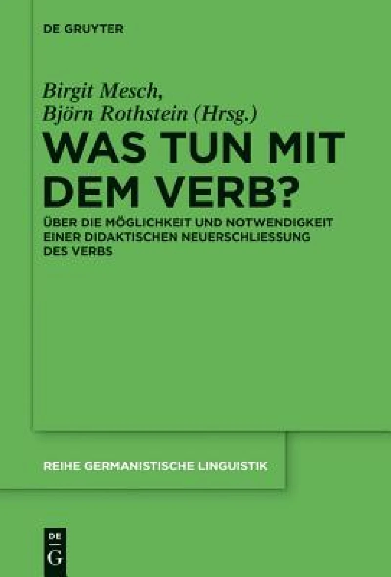 Was tun mit dem Verb?