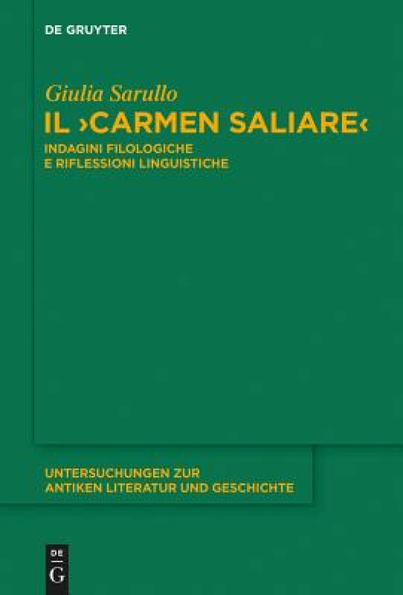 Il "Carmen Saliare"