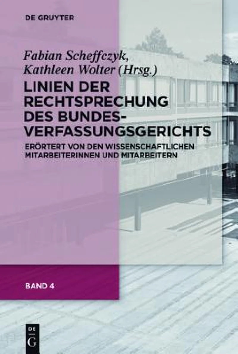Linien der Rechtsprechung des Bundesverfassungs­gerichts