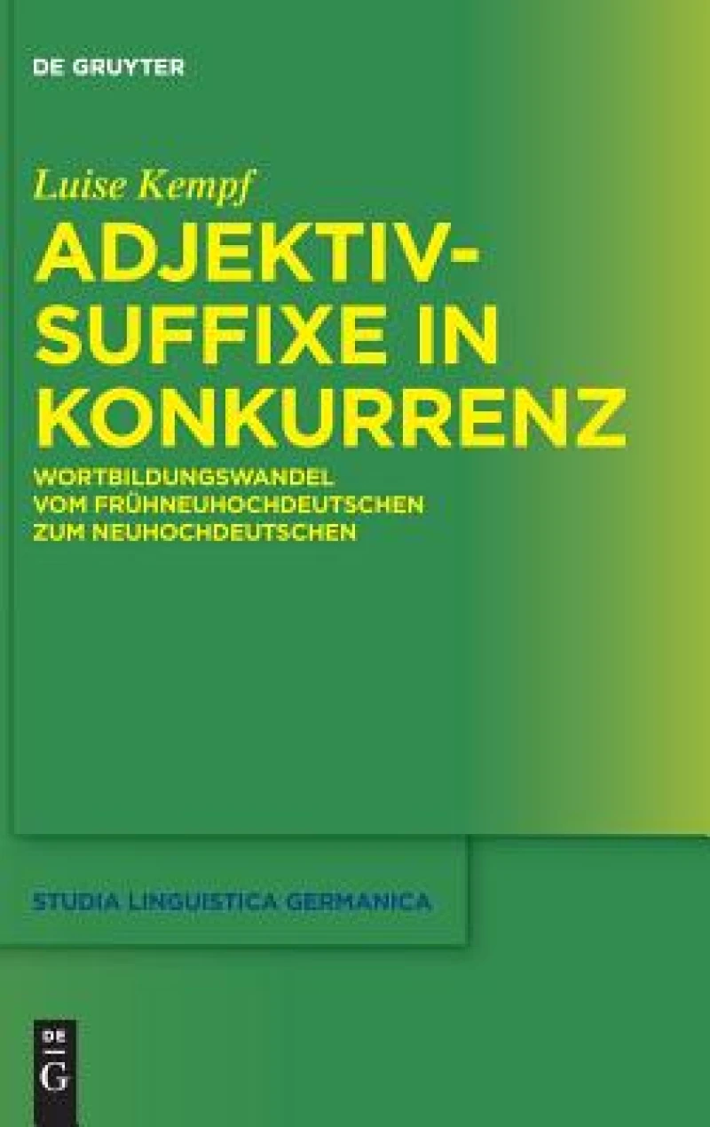Adjektivsuffixe in Konkurrenz