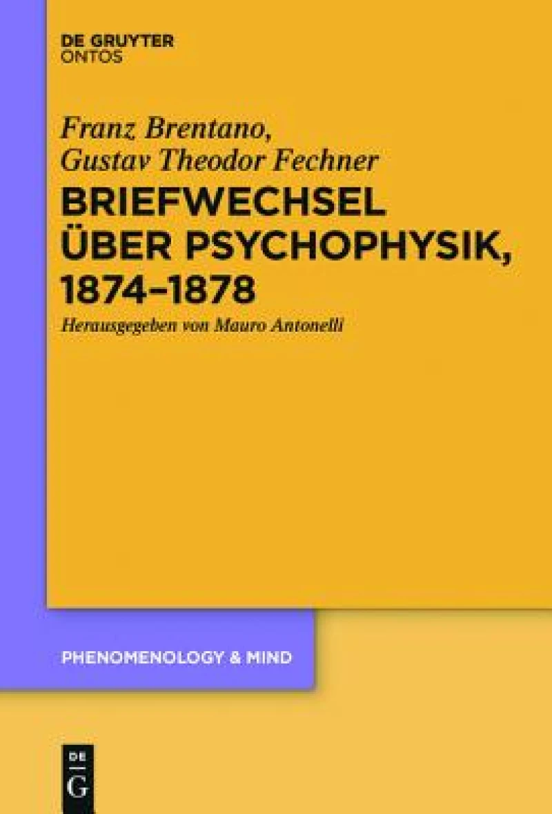 Briefwechsel über Psychophysik, 1874–1878