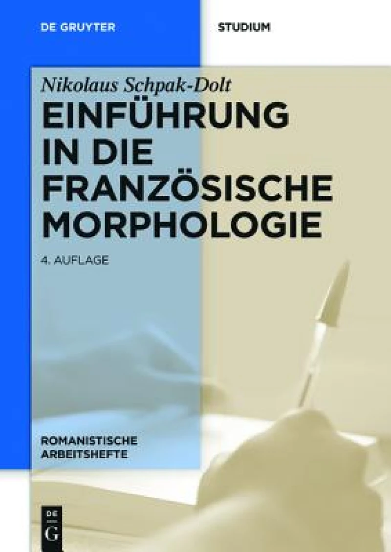 Einführung in Die Französische Morphologie