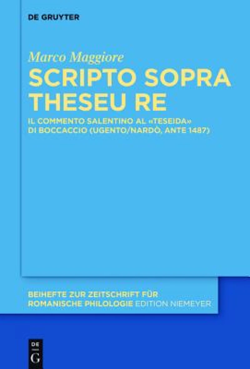 Scripto sopra Theseu Re