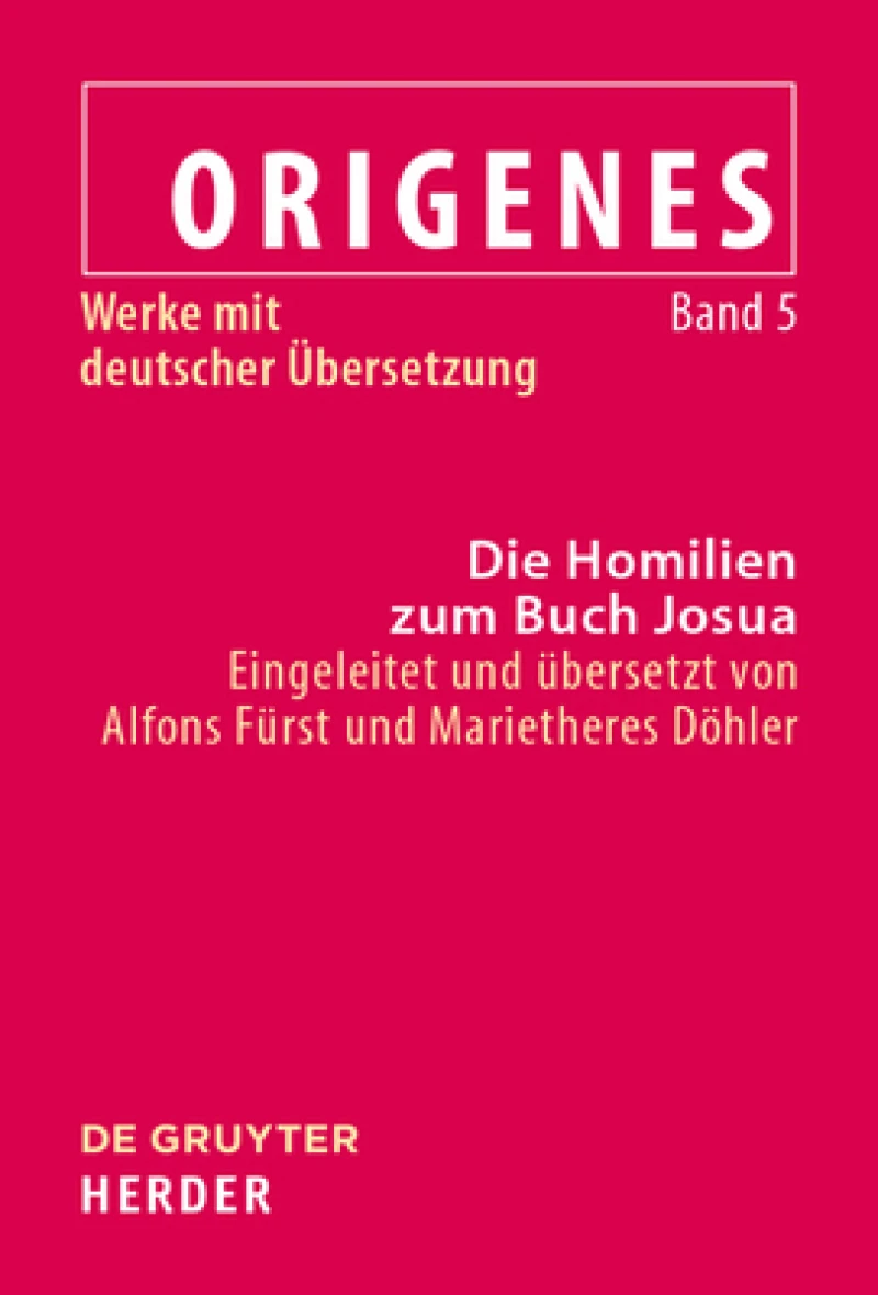 Die Homilien zum Buch Josua