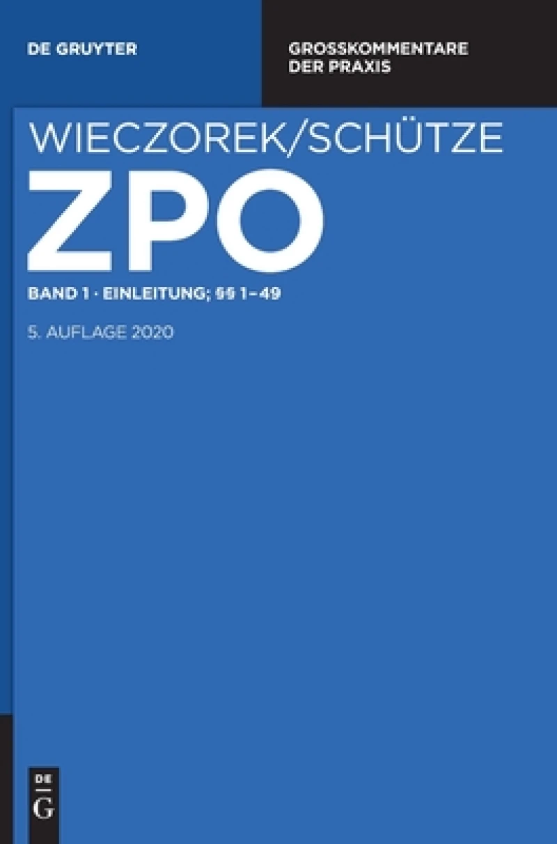 Einleitung; §§ 1-49