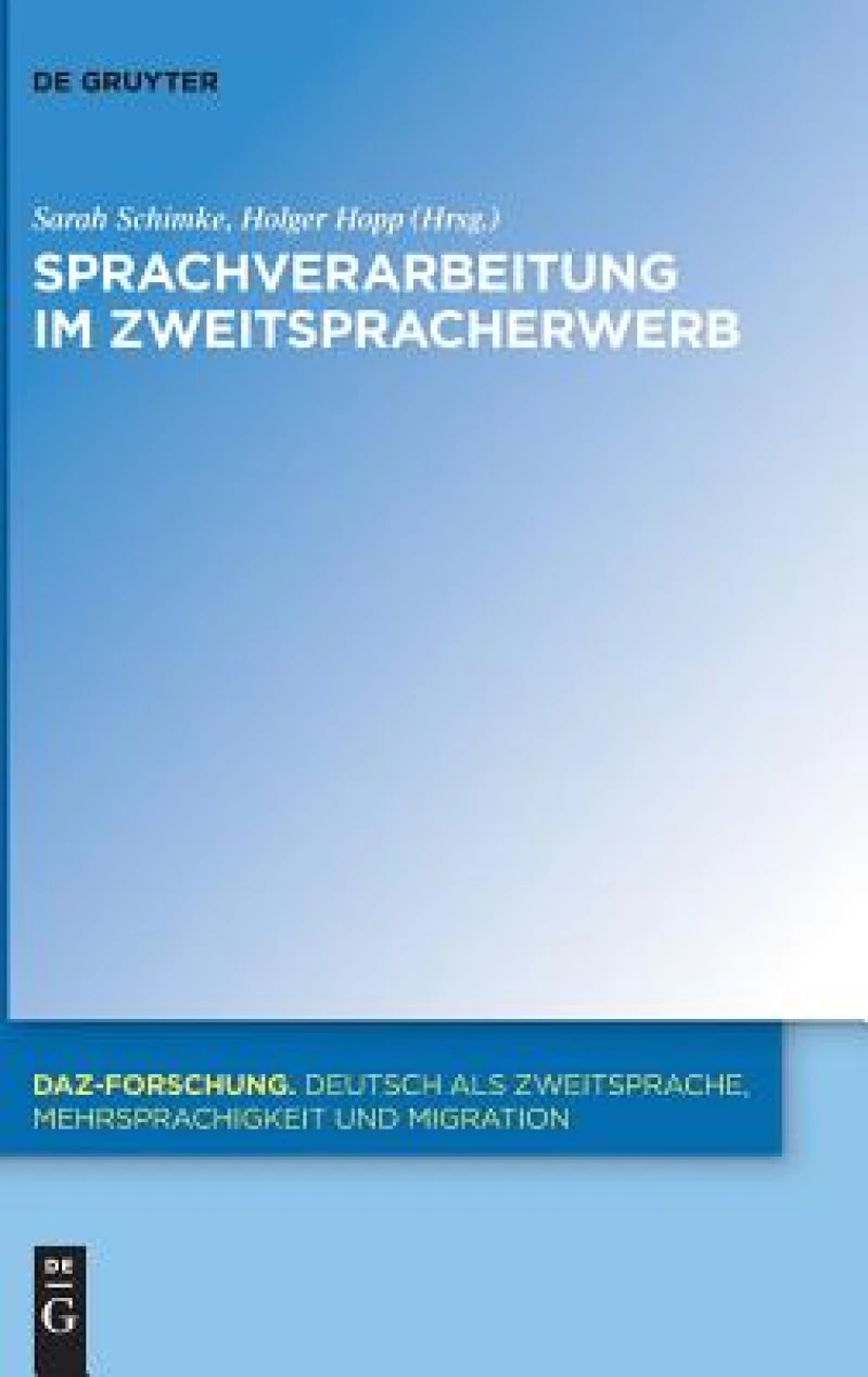 Sprachverarbeitung Im Zweitspracherwerb