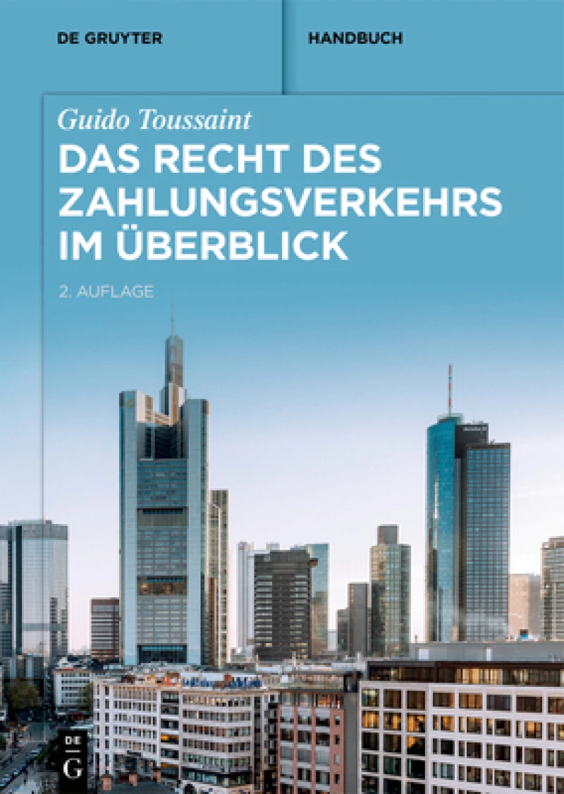 Das Recht Des Zahlungsverkehrs Im Überblick
