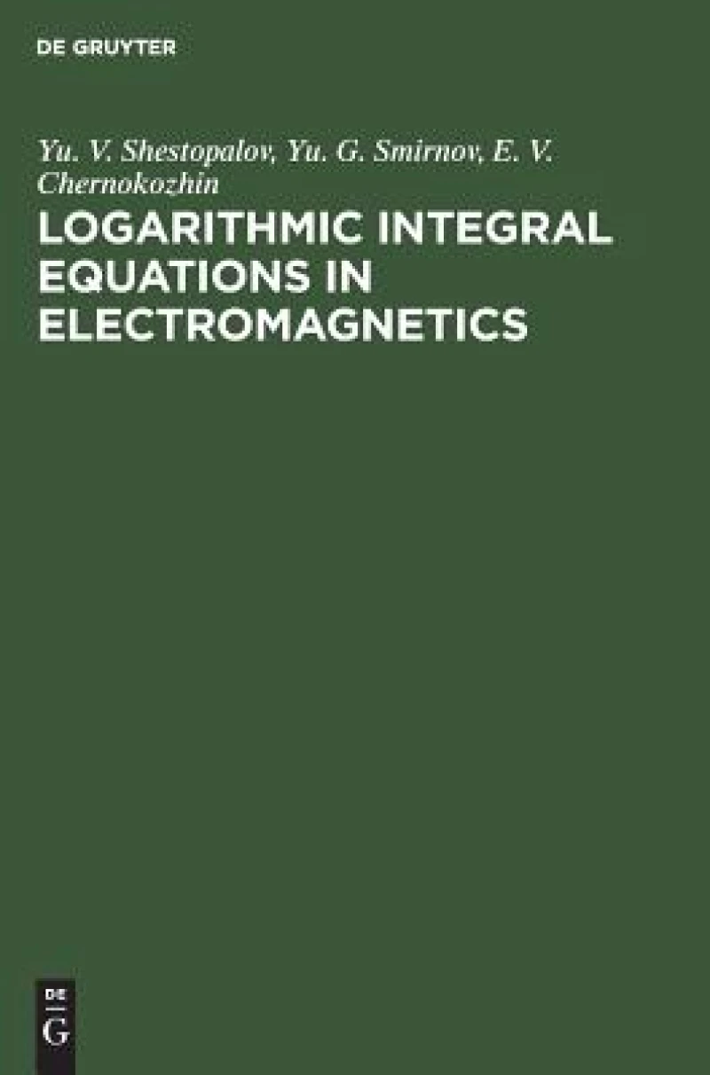 Logarithmic Integral Equations in Electromagnetics