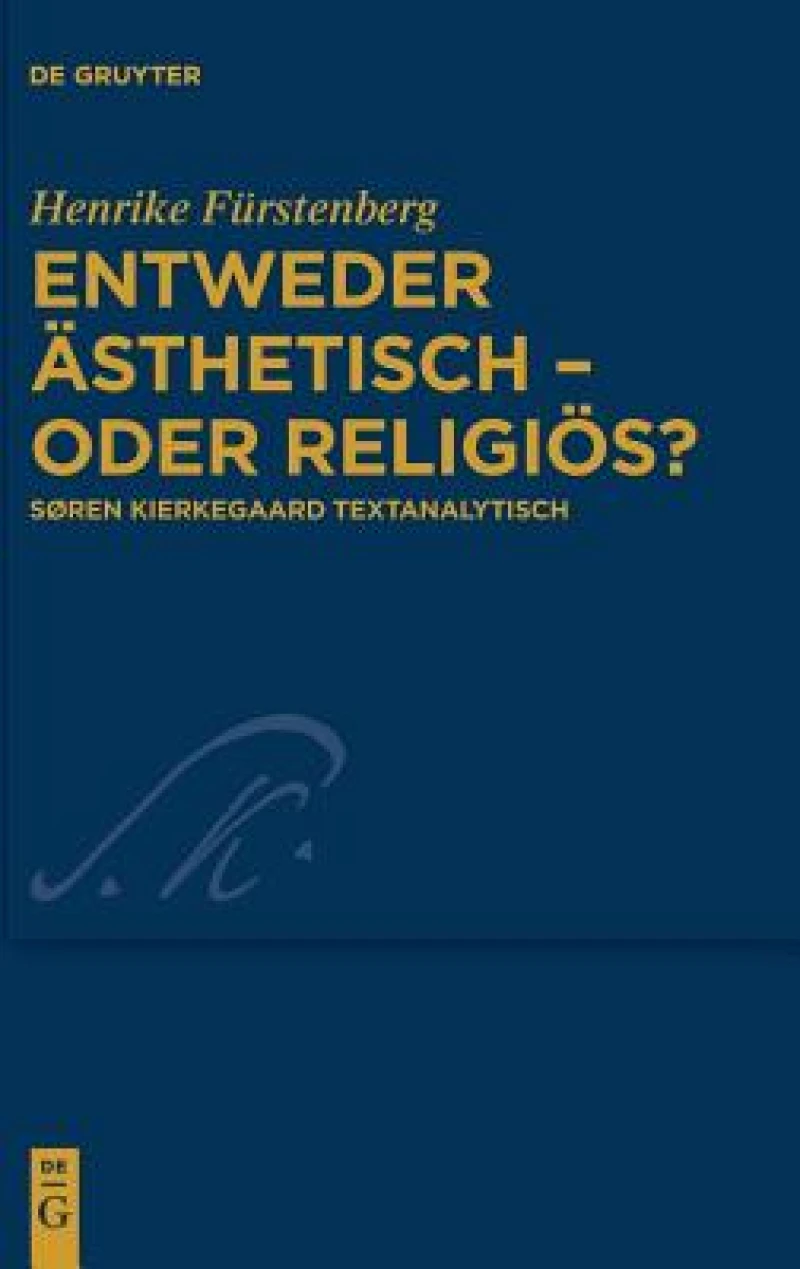 Entweder ästhetisch – oder religiös?