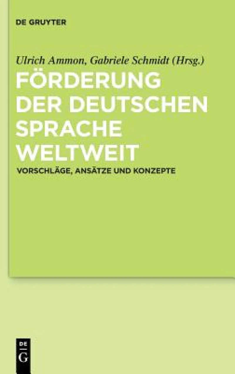Förderung Der Deutschen Sprache Weltweit