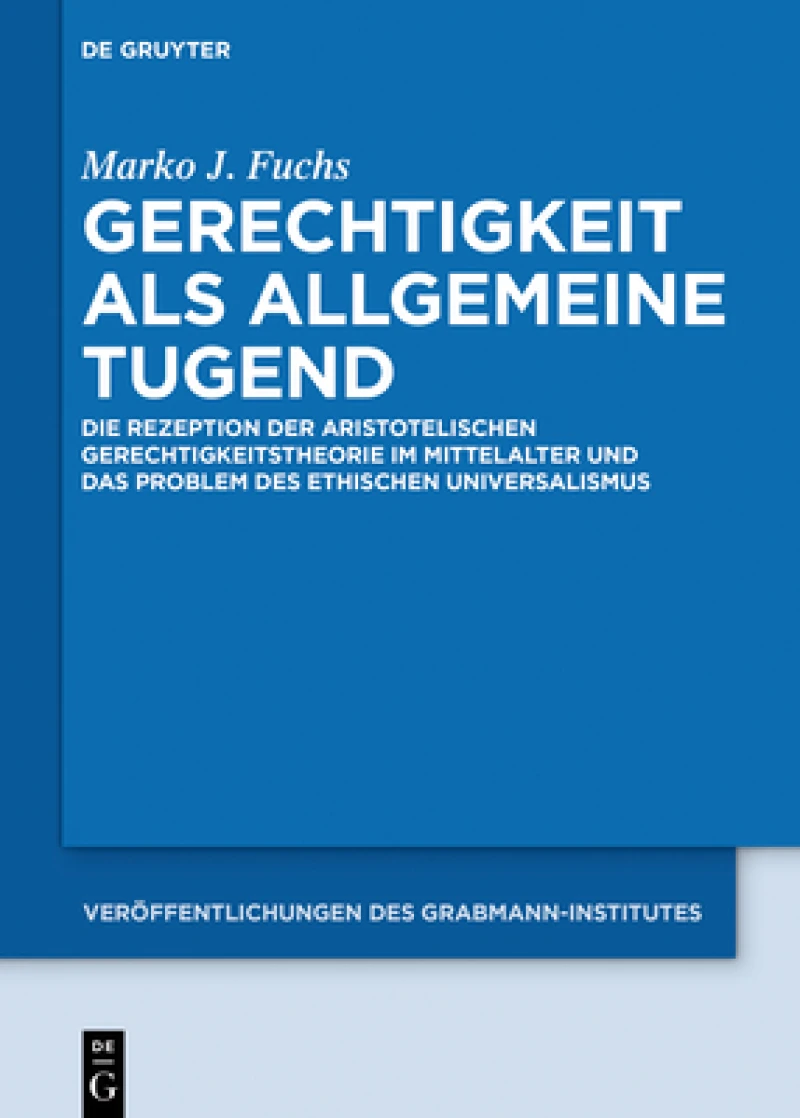 Gerechtigkeit Als Allgemeine Tugend