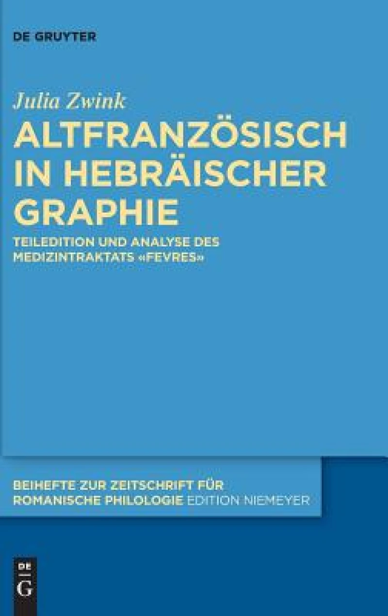 Altfranzösisch in hebräischer Graphie