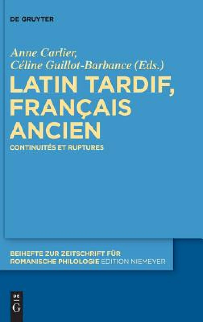 Latin tardif, français ancien