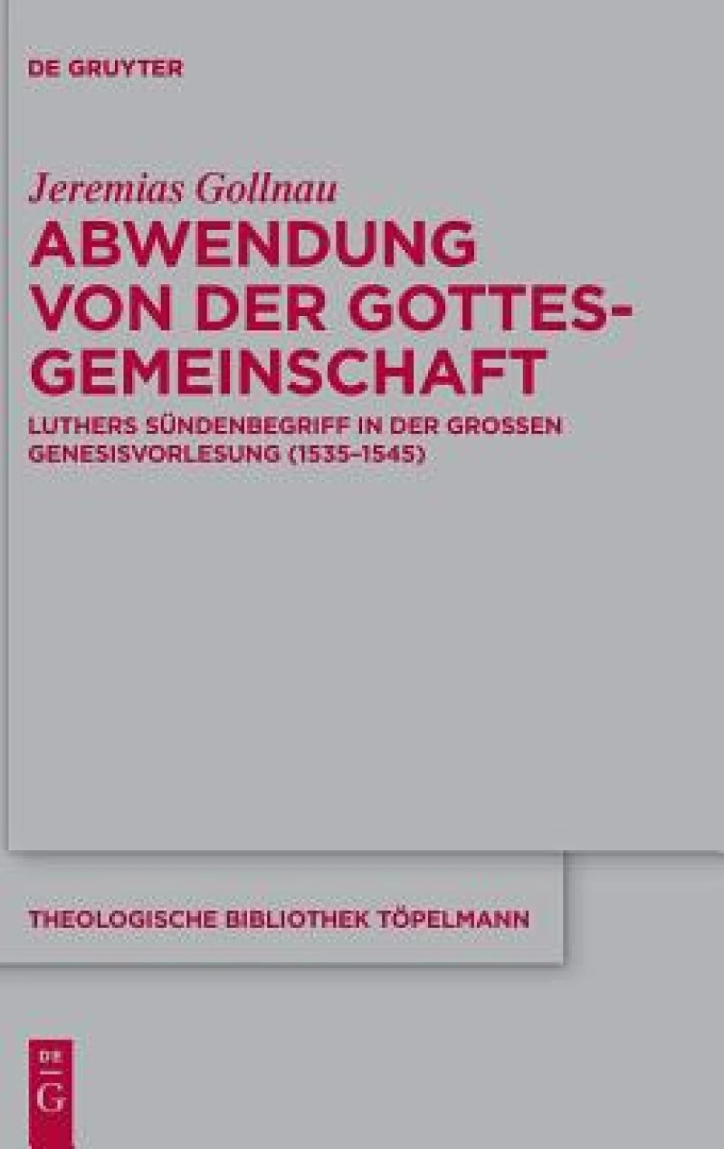 Abwendung von der Gottesgemeinschaft