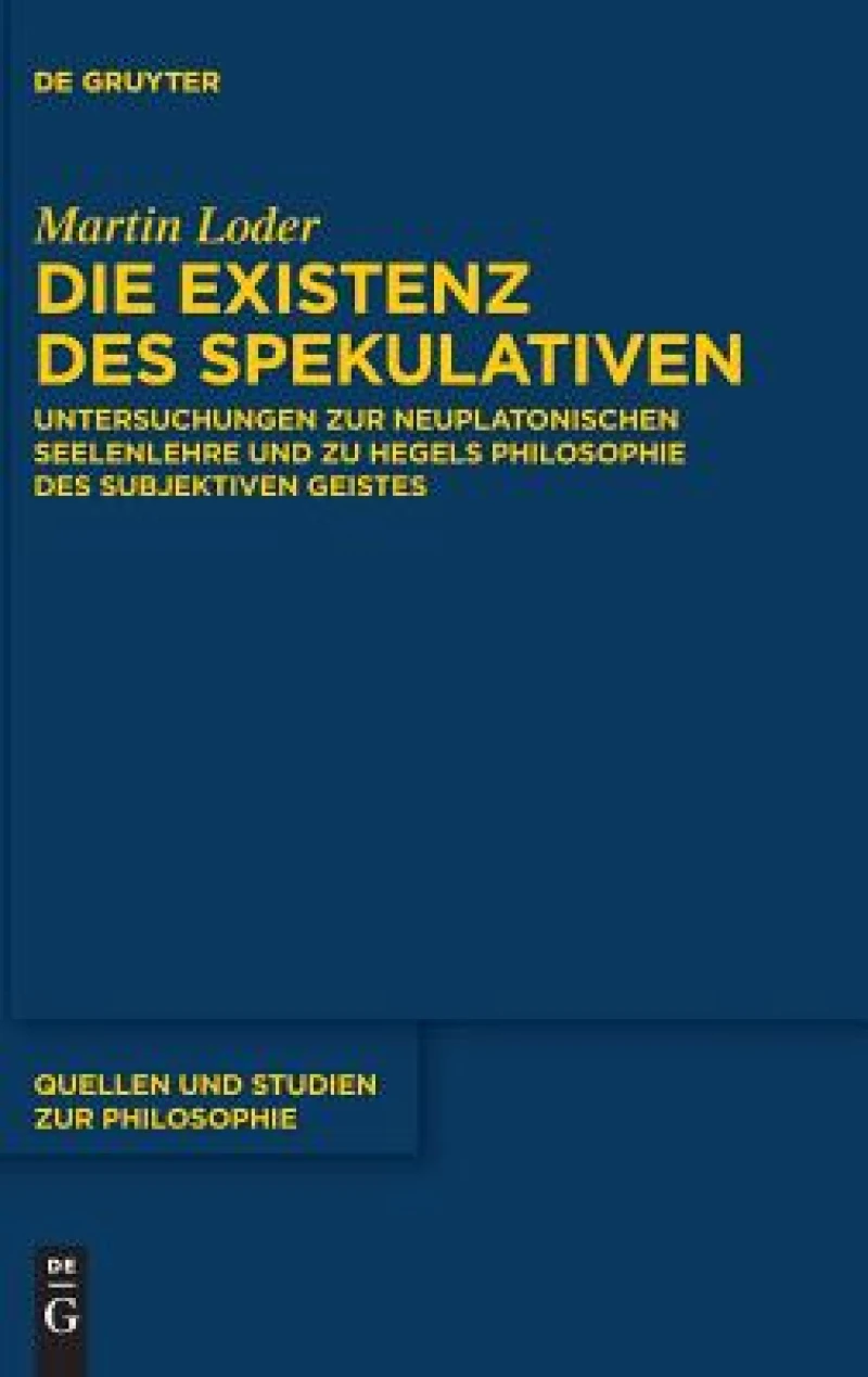Die Existenz des Spekulativen