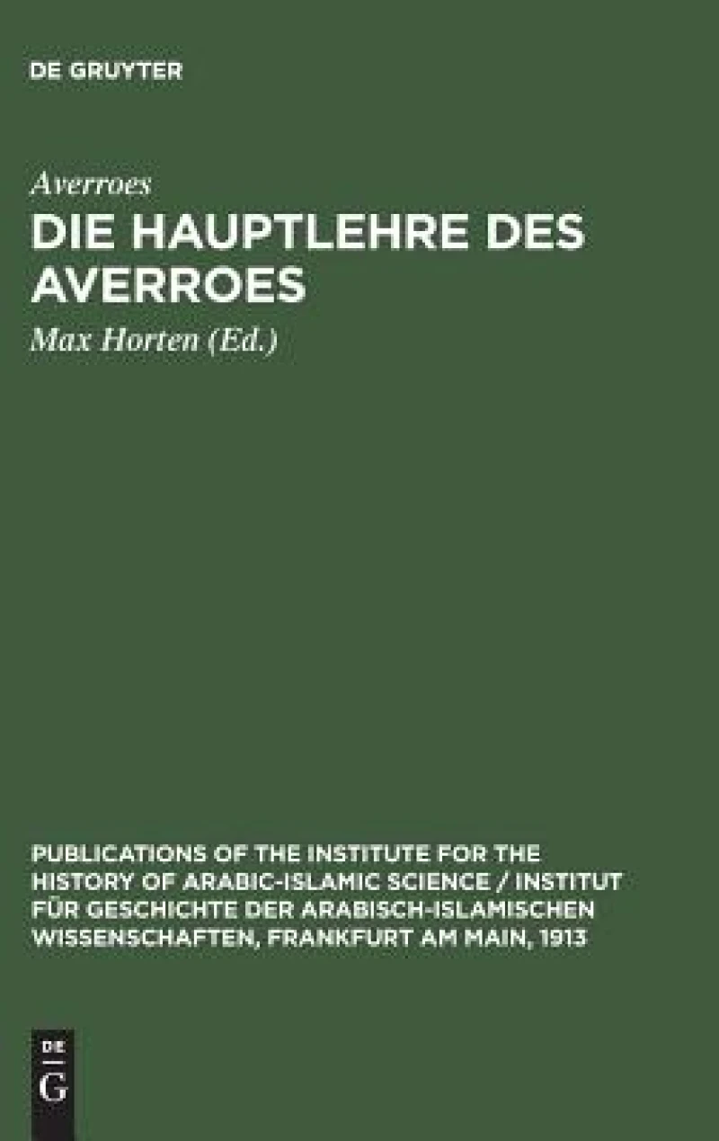 Hauptlehre des Averroes