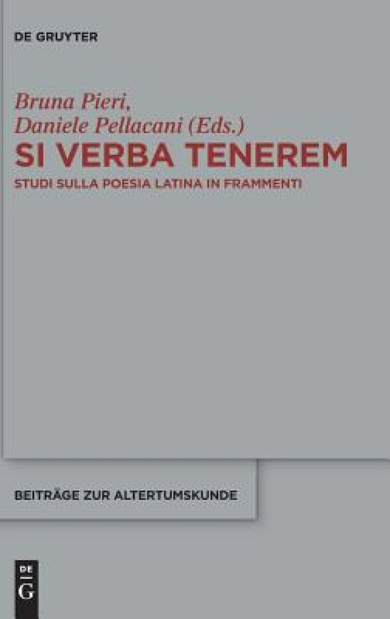 Si verba tenerem