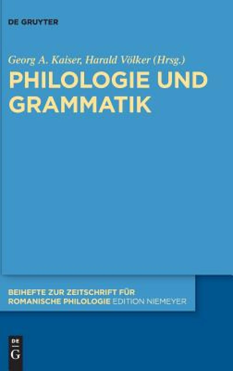 Philologie Und Grammatik