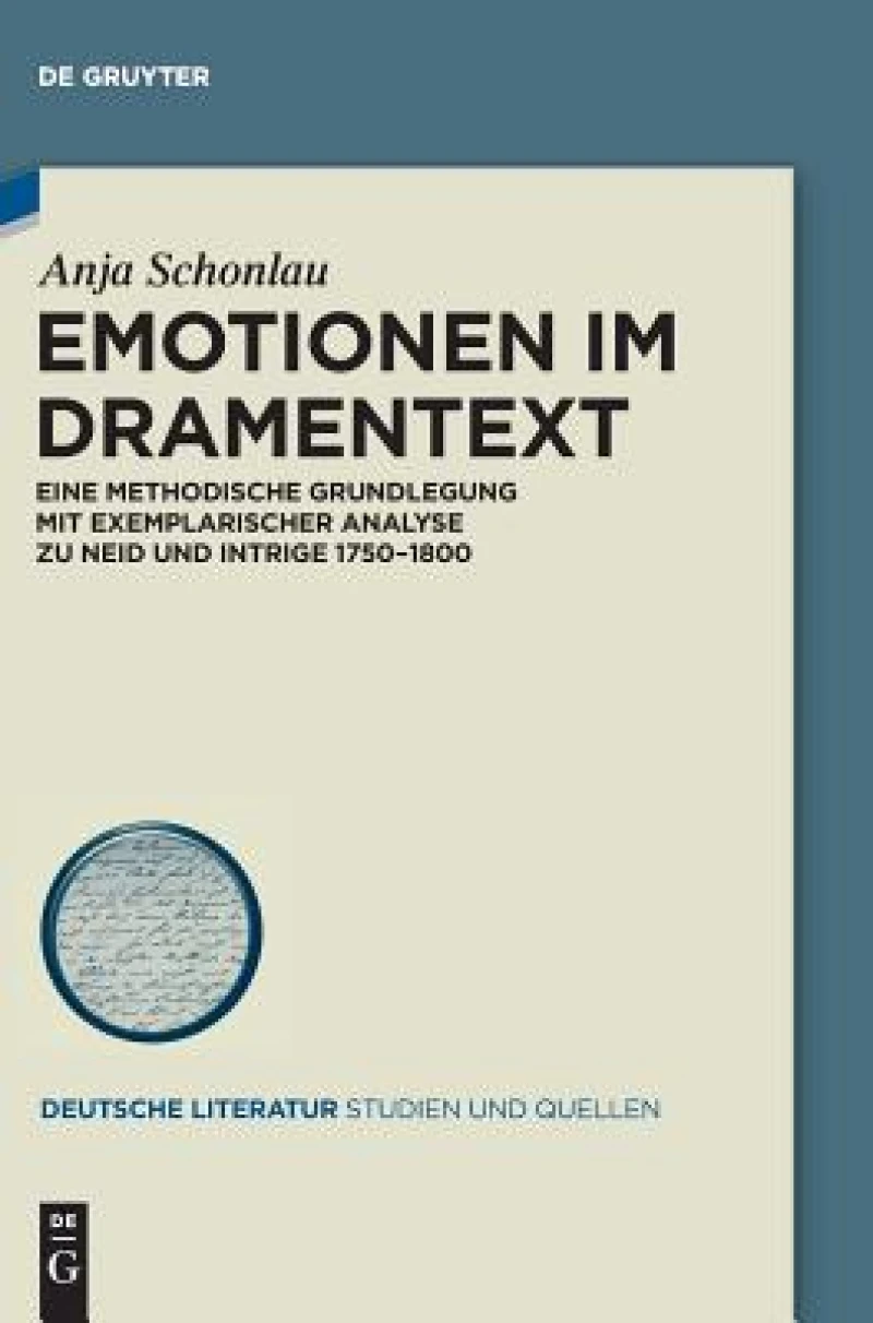 Emotionen Im Dramentext