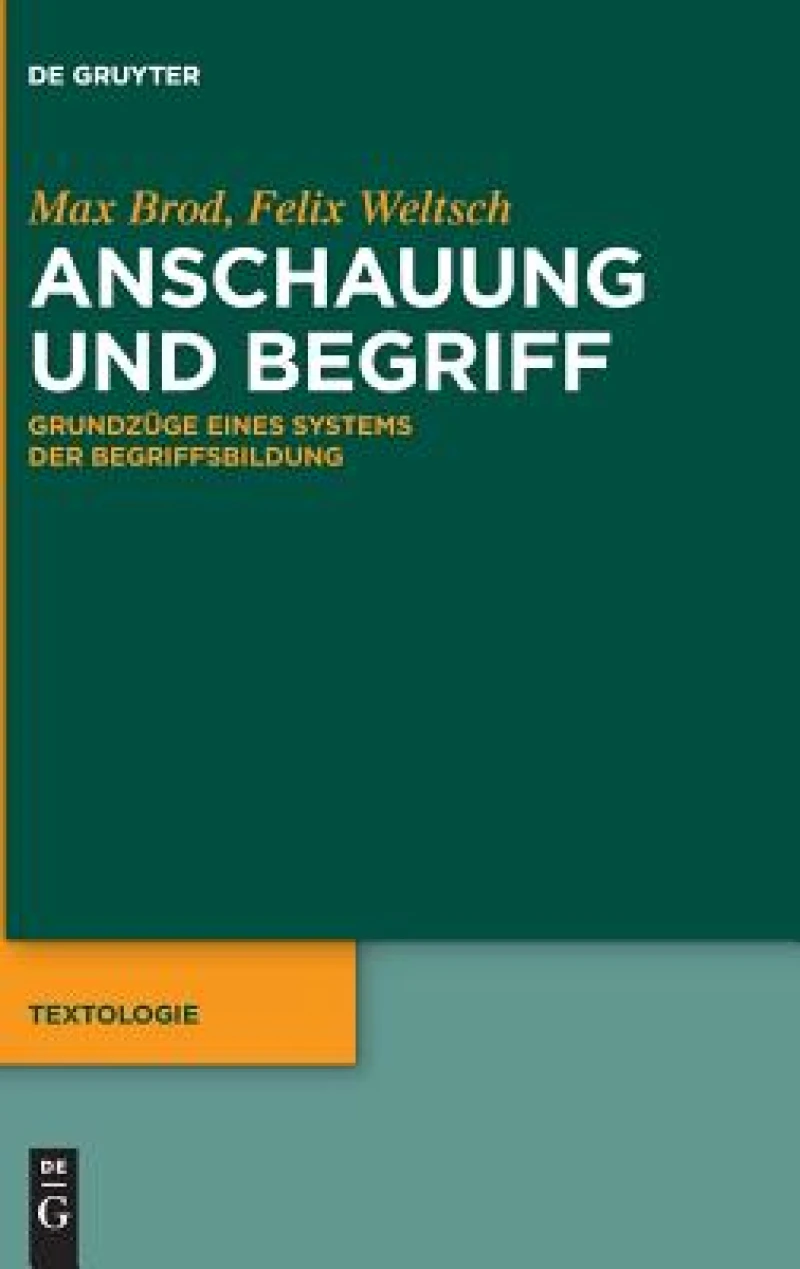 Anschauung Und Begriff