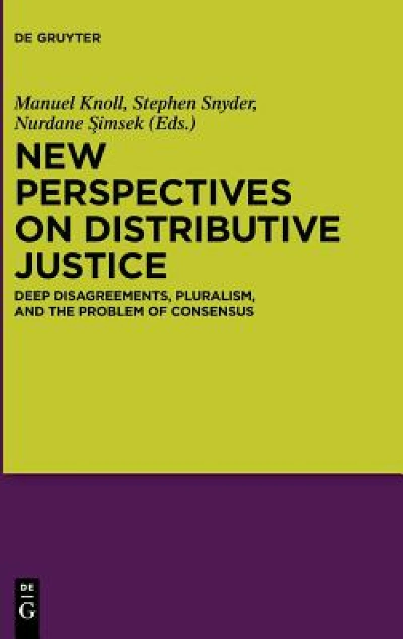 New Perspectives on Distributive Justice