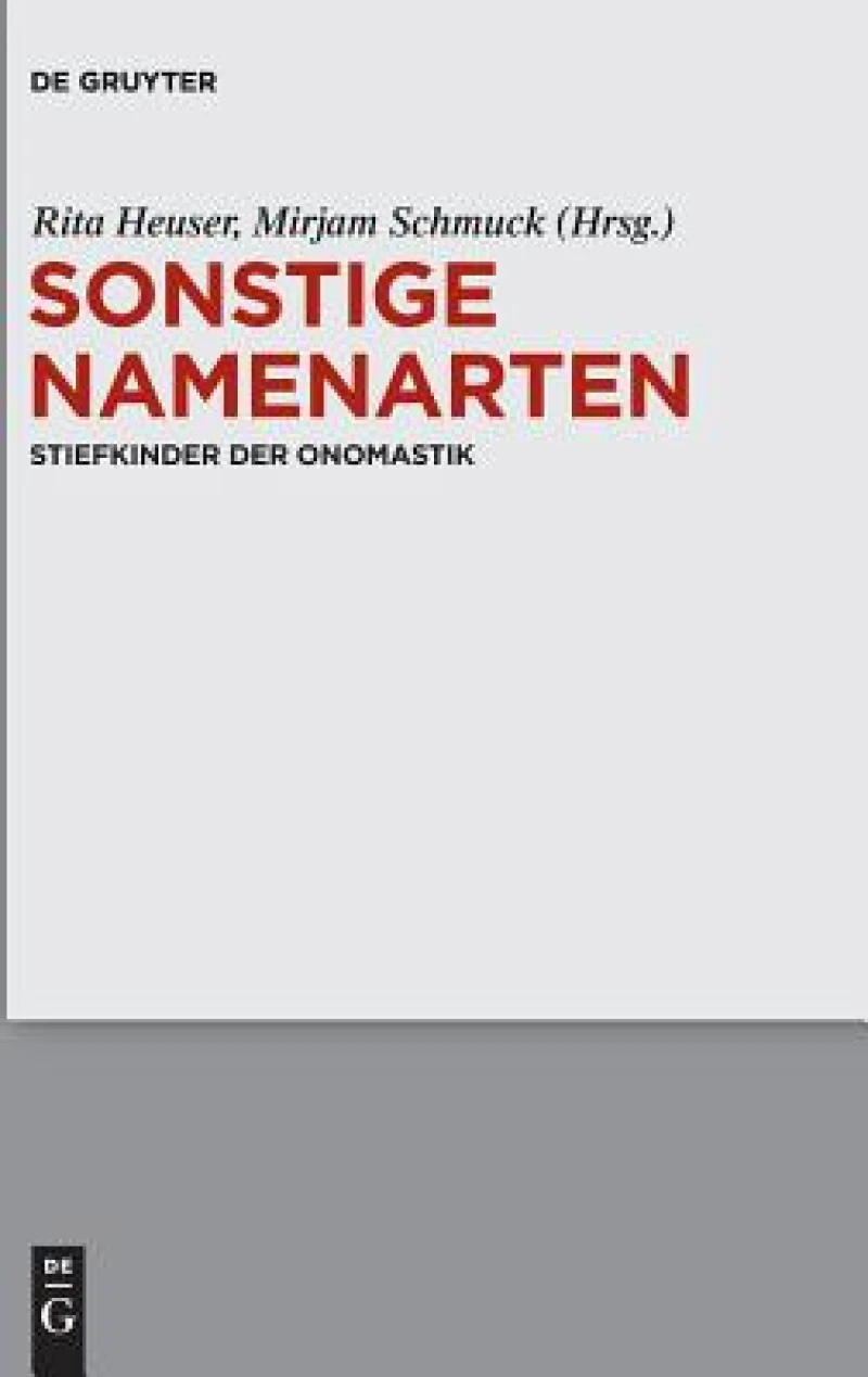 Sonstige Namenarten