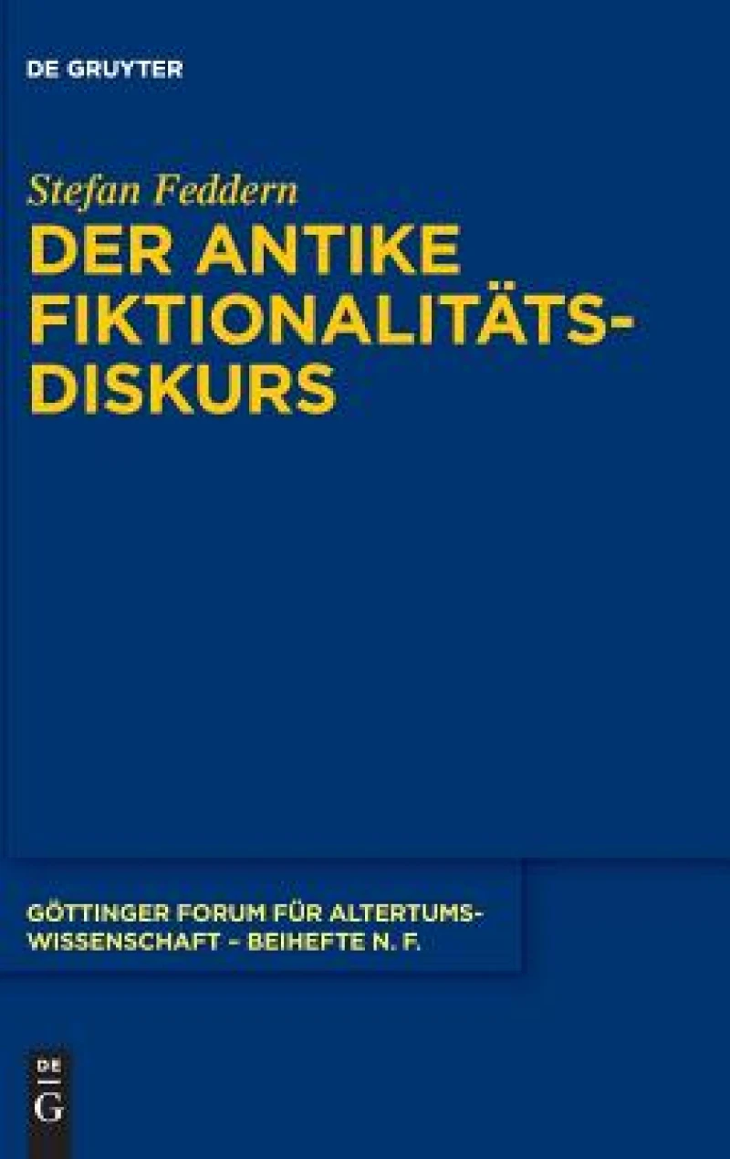 antike Fiktionalitätsdiskurs