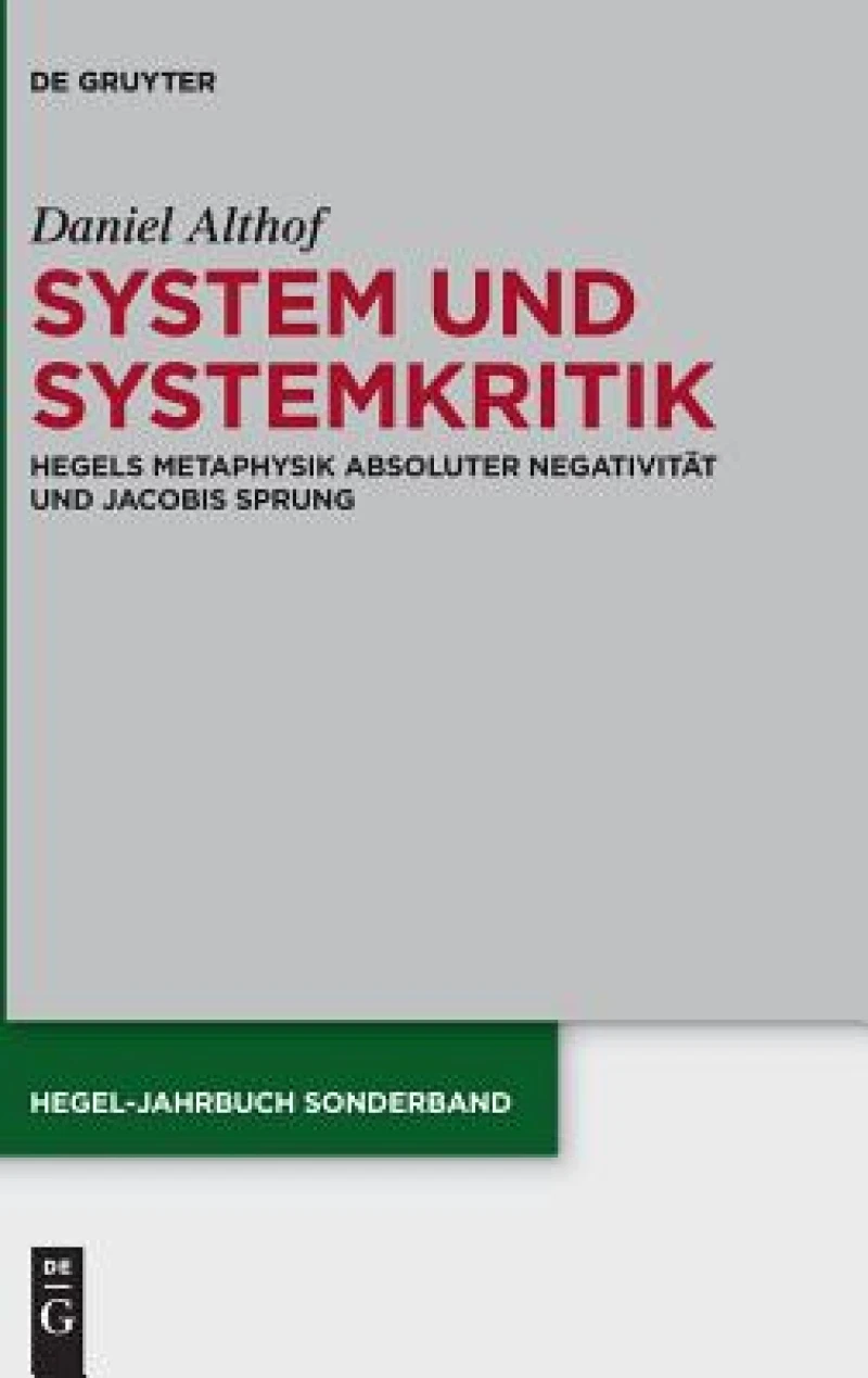 System Und Systemkritik