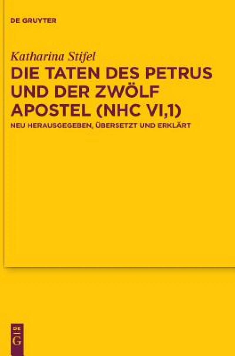Taten des Petrus und der zwölf Apostel (NHC VI,1)