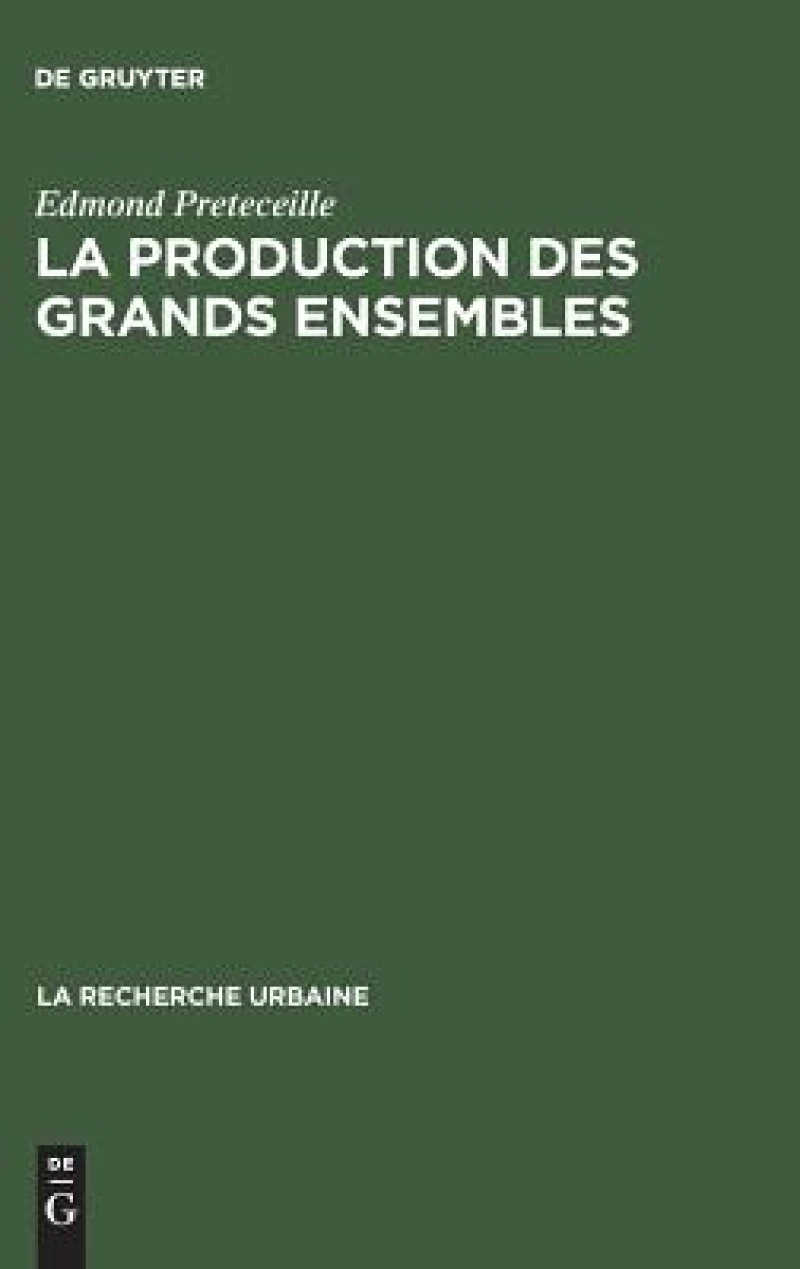 production des grands ensembles